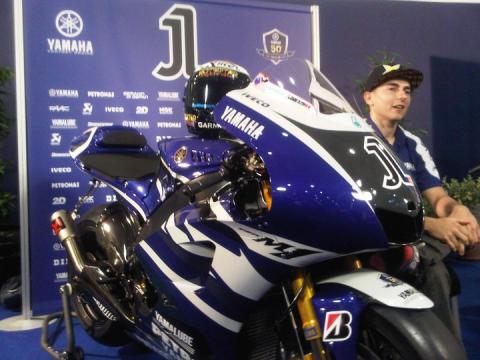 Jorge Lorenzo ha estado con fiebre durante el Test de MotoGP en Sepang