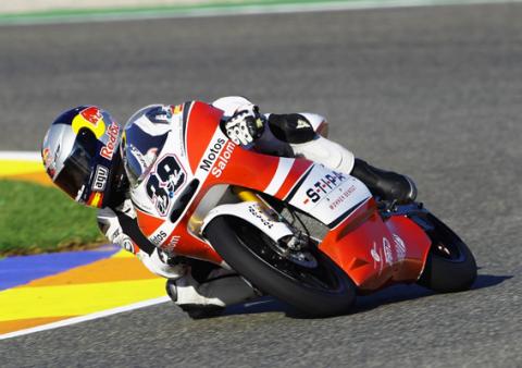 Luis Salom seguirá en el Mundial de 125cc con los colores de RW Racing Cup GP