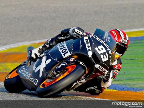 Moto2 Test Cheste 2011: Marc Márquez y Scott Redding los más rápidos de la última sesión