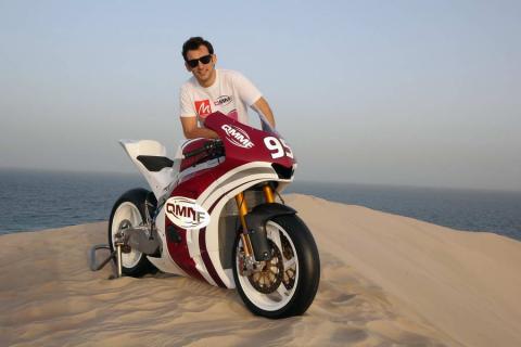 Ricky Cardús preparado para el Test Moto2 en Jerez tras sus pruebas en Qatar