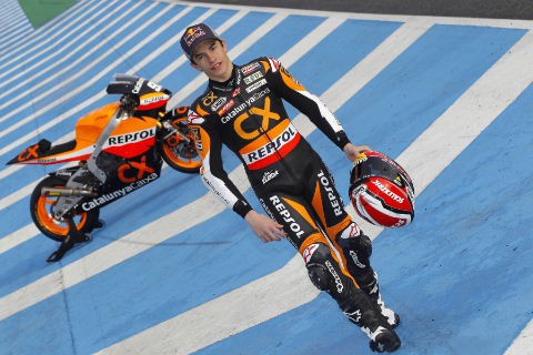 Entrevista previa al inicio del Mundial de Moto2 2011 a Marc Márquez