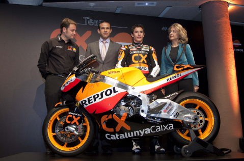 Marc Márquez ha presentado su Moto2 para la temporada 2011