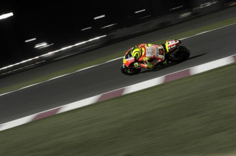 La lesión en el hombro vuelve a molestar a Valentino Rossi