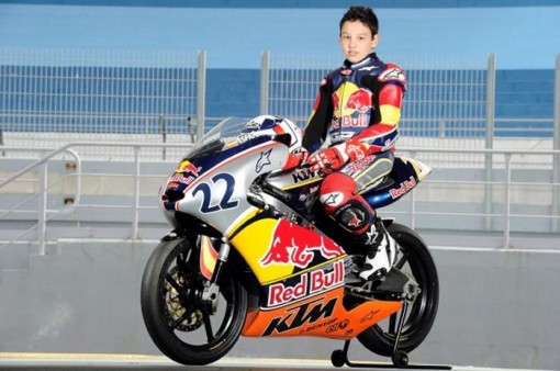 Aarón España brilla en la Red Bull Rookies Cup de Jerez con su 3ª plaza