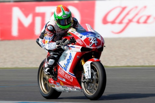 Davide Giugliano marca el ritmo de la Superstock 1000 en Assen