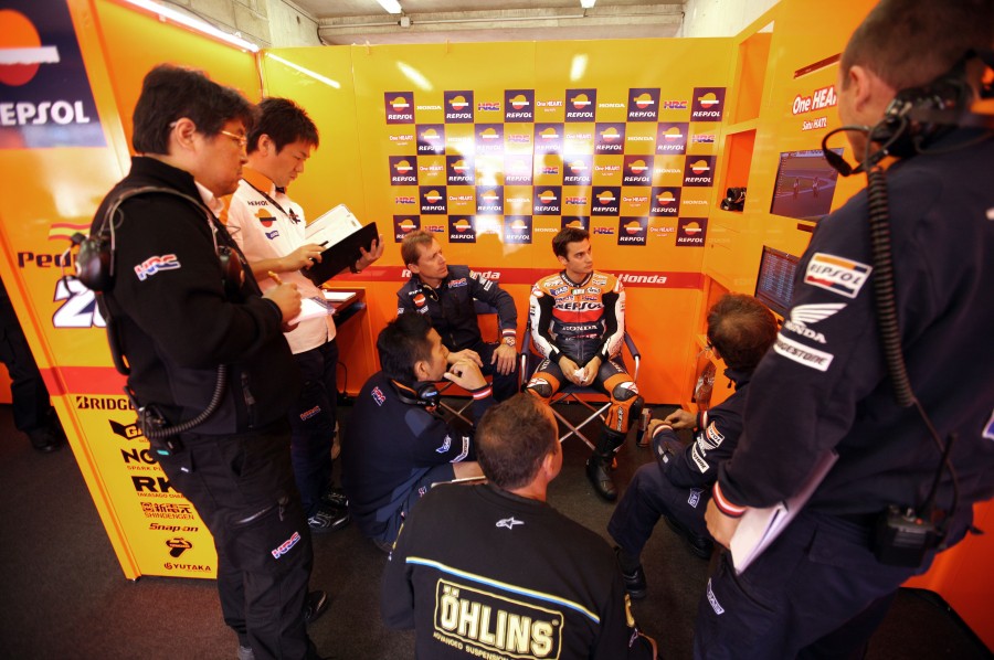 Declaraciones de los pilotos de Repsol Honda tras la pole en Le Mans