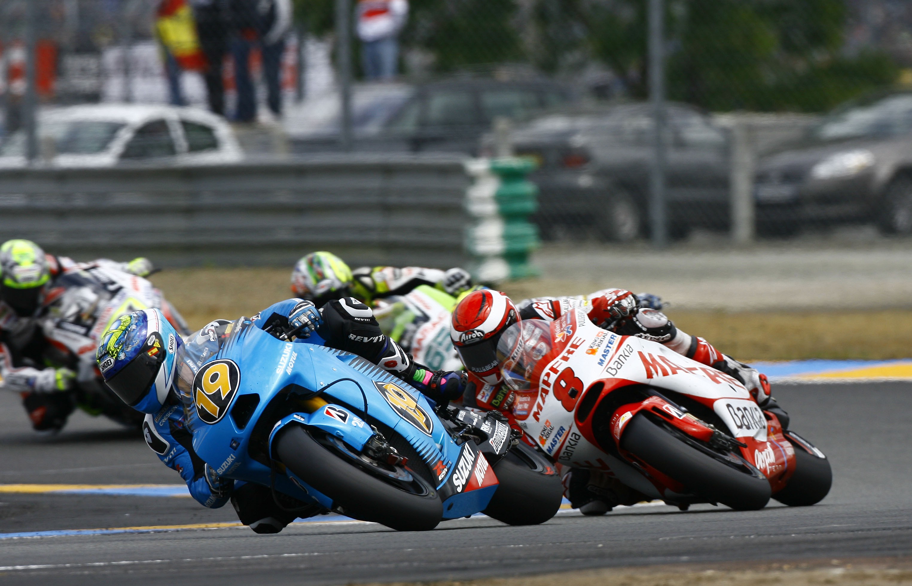 Álvaro Bautista satisfecho con su rendimiento en la carrera MotoGP de Le Mans