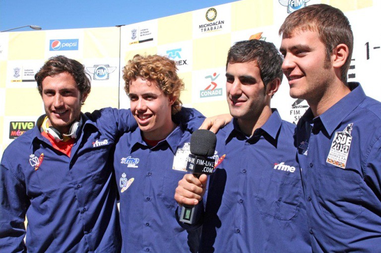 Los pilotos del equipo español para el ISDE 2011