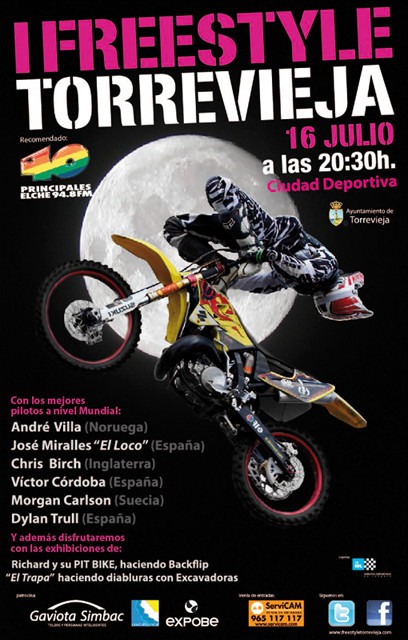 El 16 de julio se celebra la I edición de Freestyle en Torrevieja