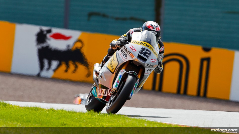 Thomas Luthi es el más rápido primer día de Moto2 en Sachsenring