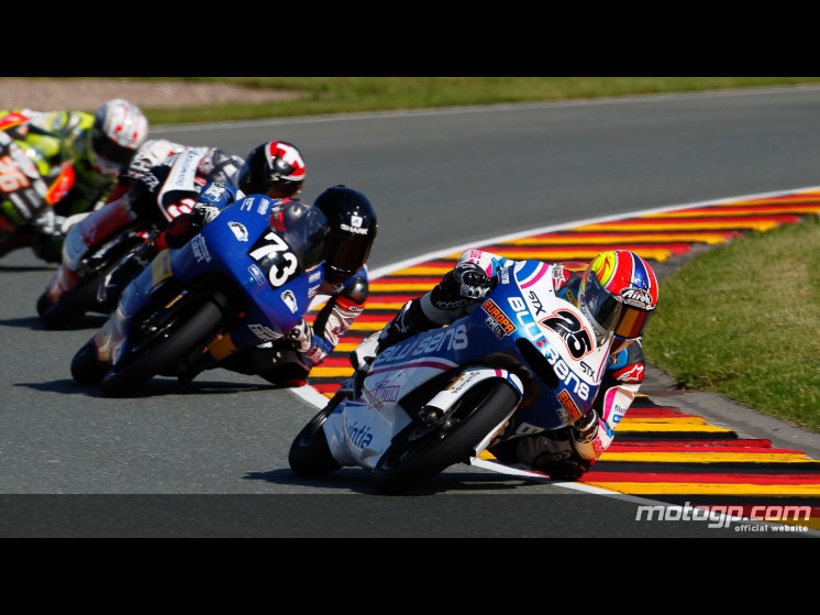 Maverick Viñales sigue maravillando y consigue la pole de 125cc en Sachsenring