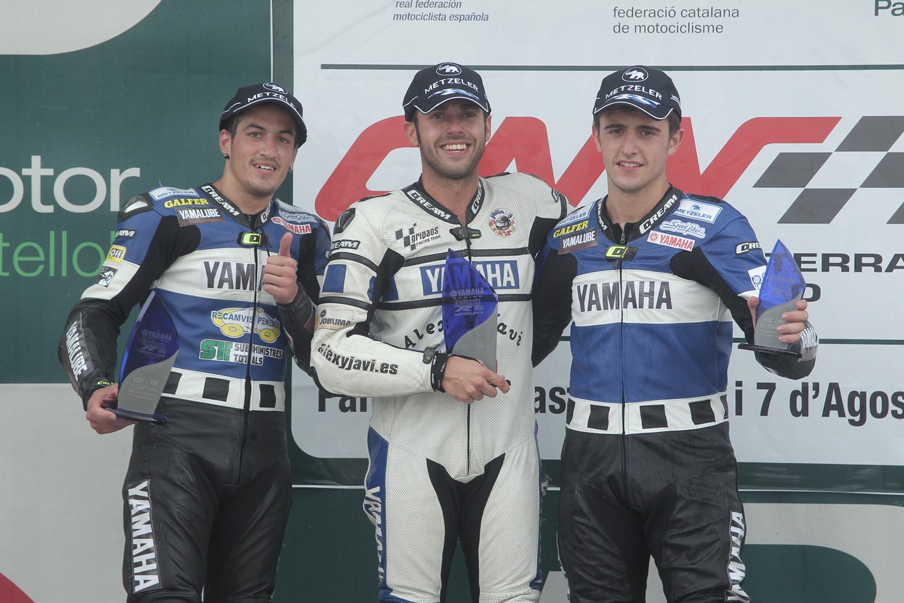 Tormo gana la 3ª carrera de la Yamaha Challenge R Metzeler en Castellolí