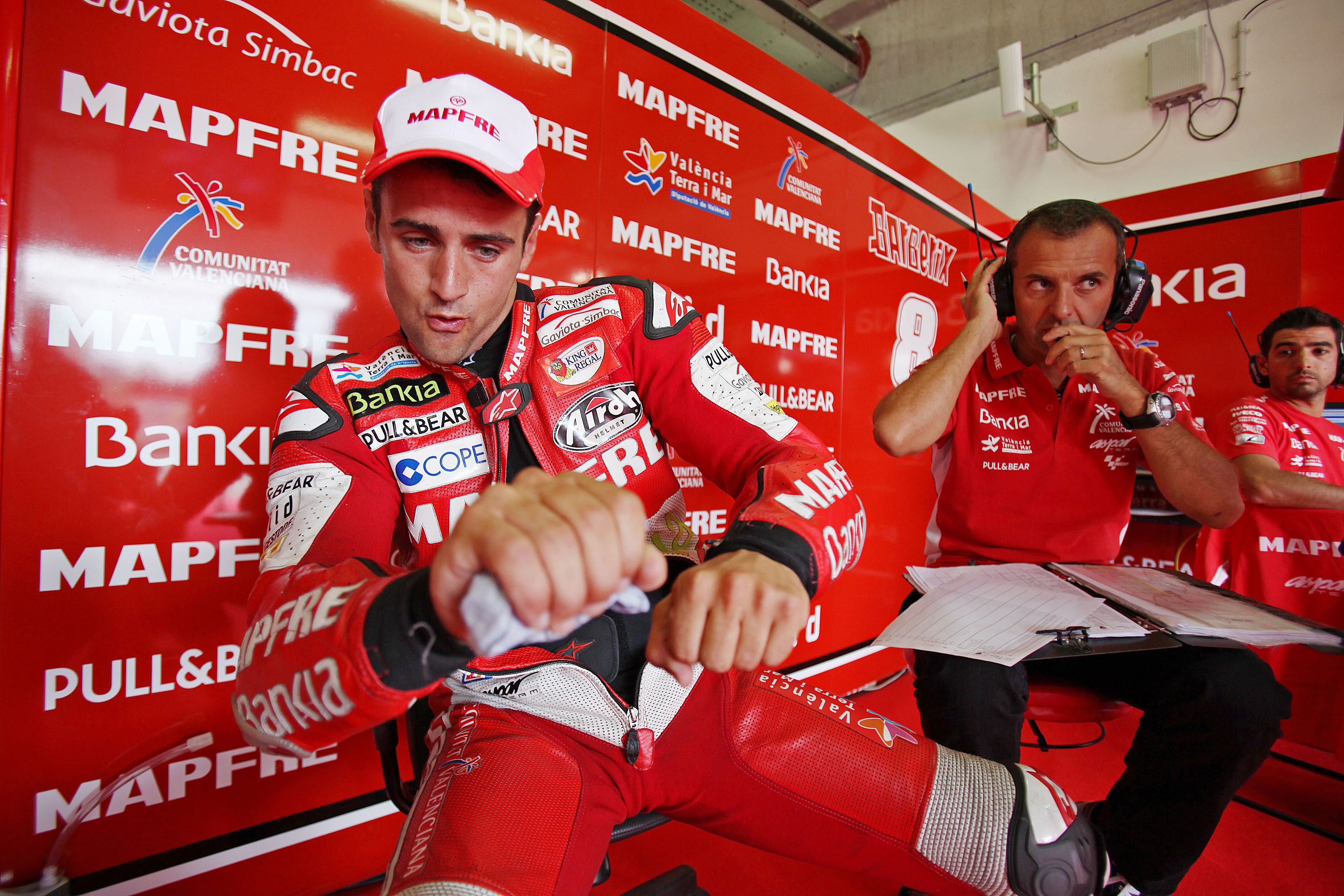 Barberá de menos a más en esta 1ª jornada de MotoGP en Brno