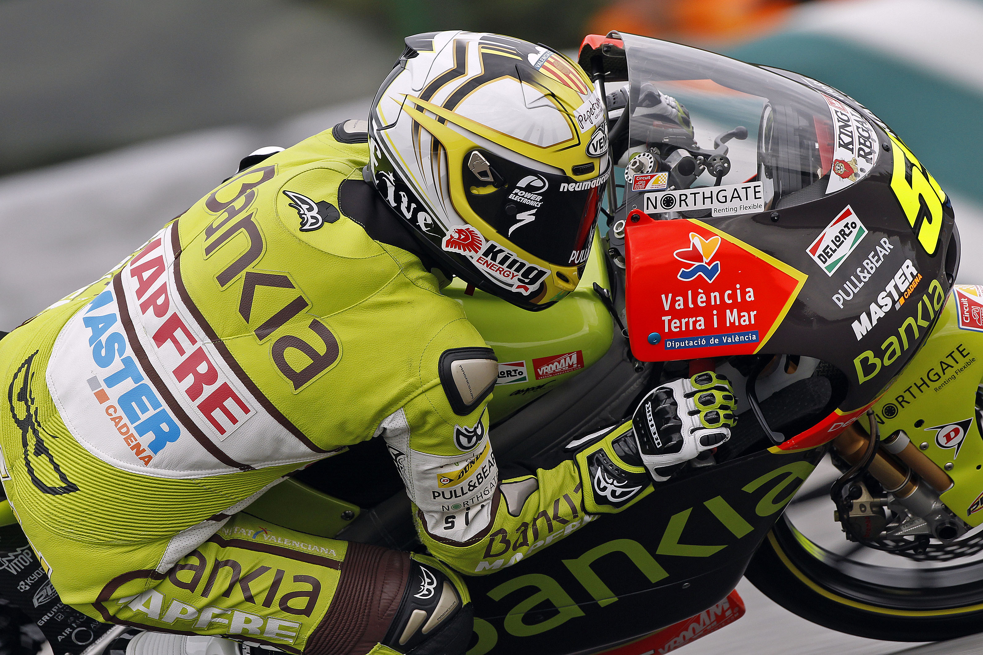 Los pilotos del Bankia Aspar Team se muestran muy fuertes en 125cc en Brno