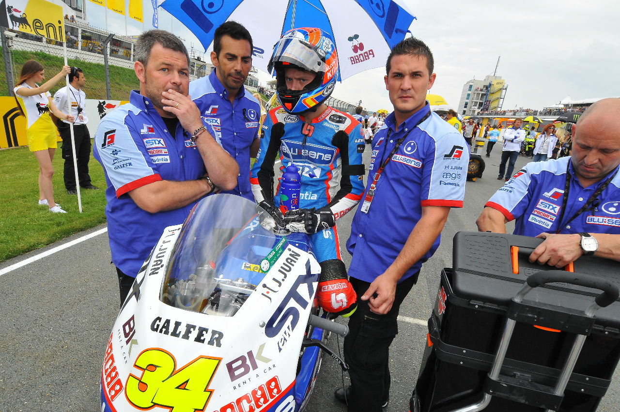 Hernández y Rabat con las pilas cargadas para Moto2 en Brno
