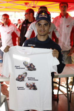 HRC sigue con su apoyo a Japón y recauda 67.000€ con su camiseta limitada