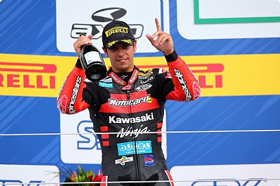 David Salom se coloca 2º en el Mundial de Supersport 2011