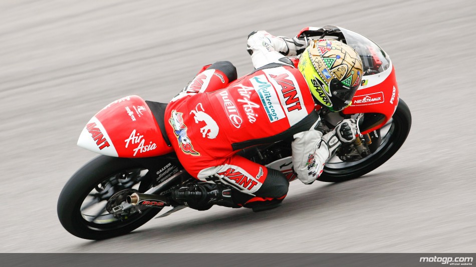 Johann Zarco es el más rápido del warm up de 125cc en Brno