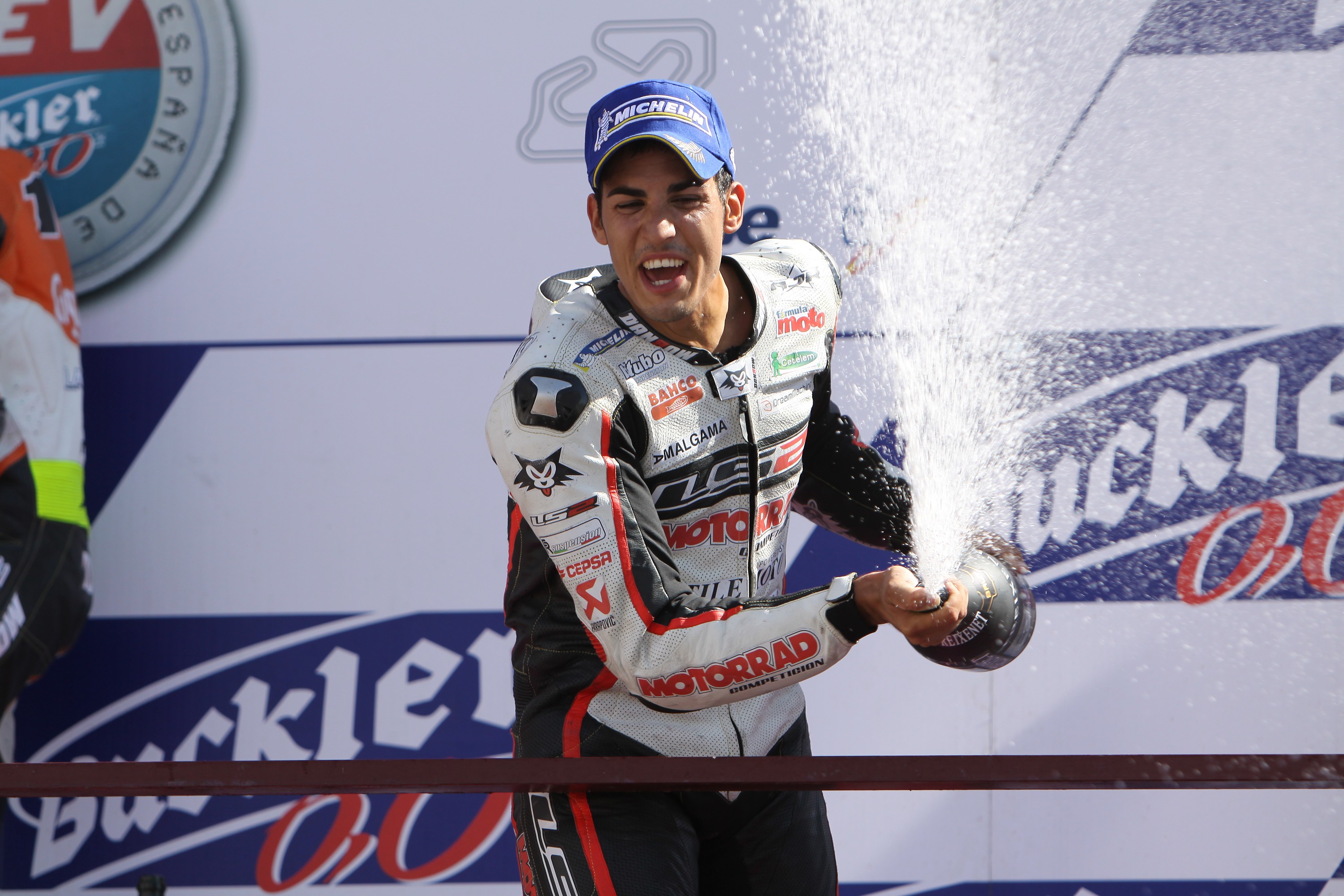 Adrián Bonastre sube al podio en Albacete con la Moto2