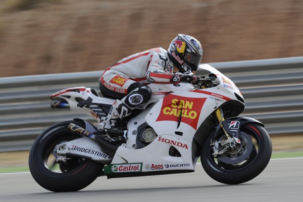 San Carlo Honda Gresini MotoGP muy buen resultado en Motorland Aragón