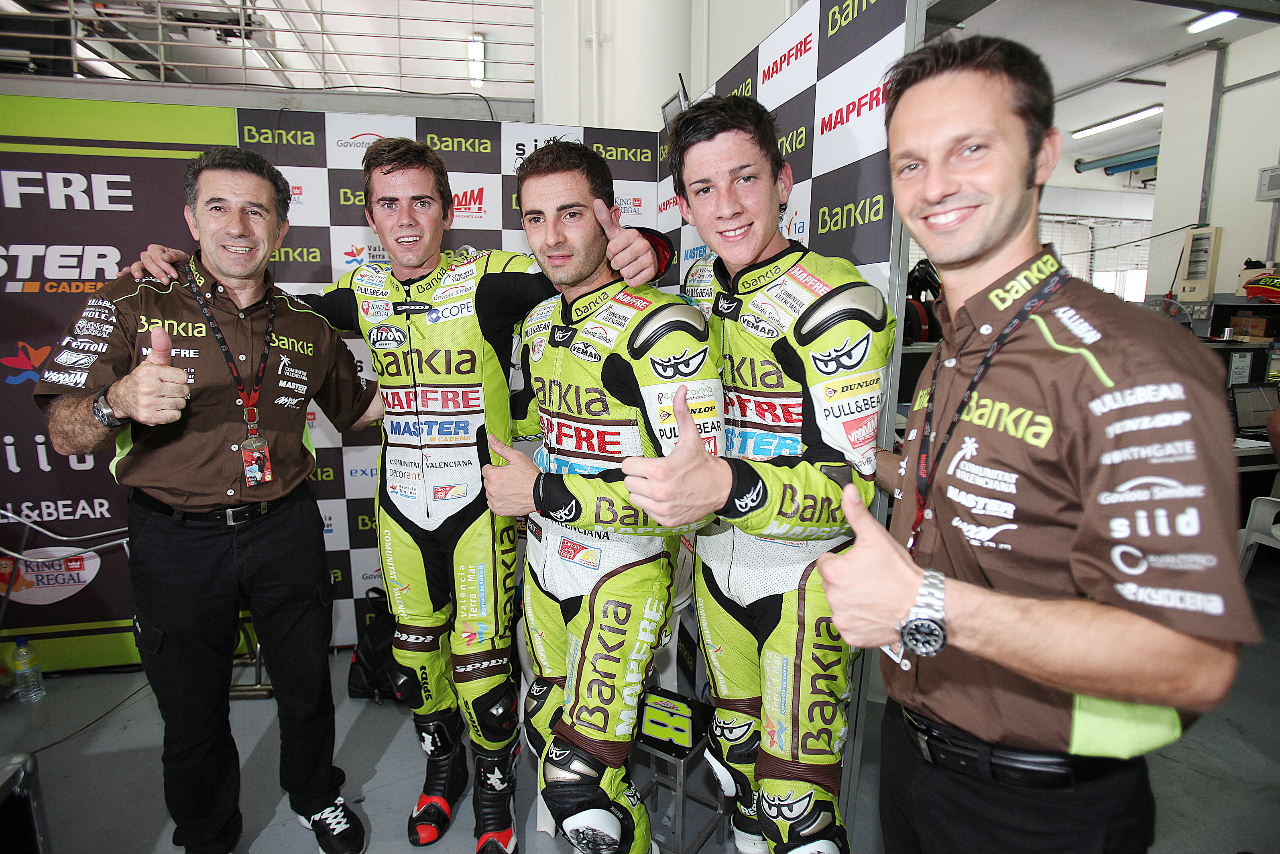 Los chicos Bankia Aspar dominan en Sepang 125cc