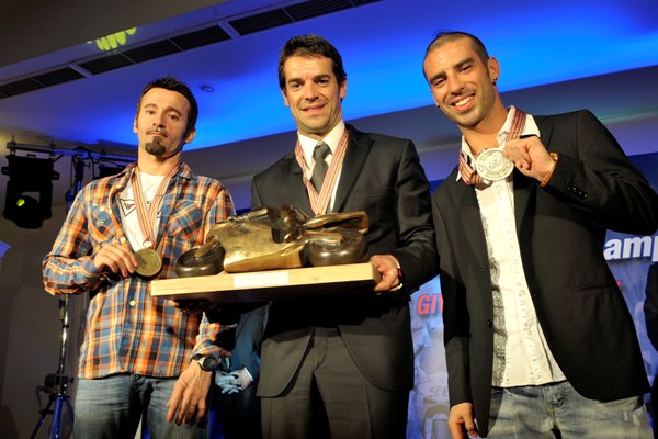 Entrega de premios del Mundial de Superbikes 2011