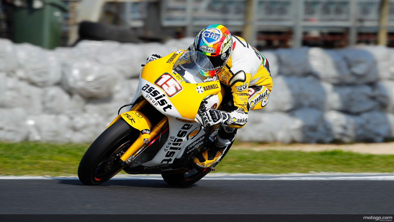 Álex De Angelis el más rápido FP3 de Moto2 en Australia