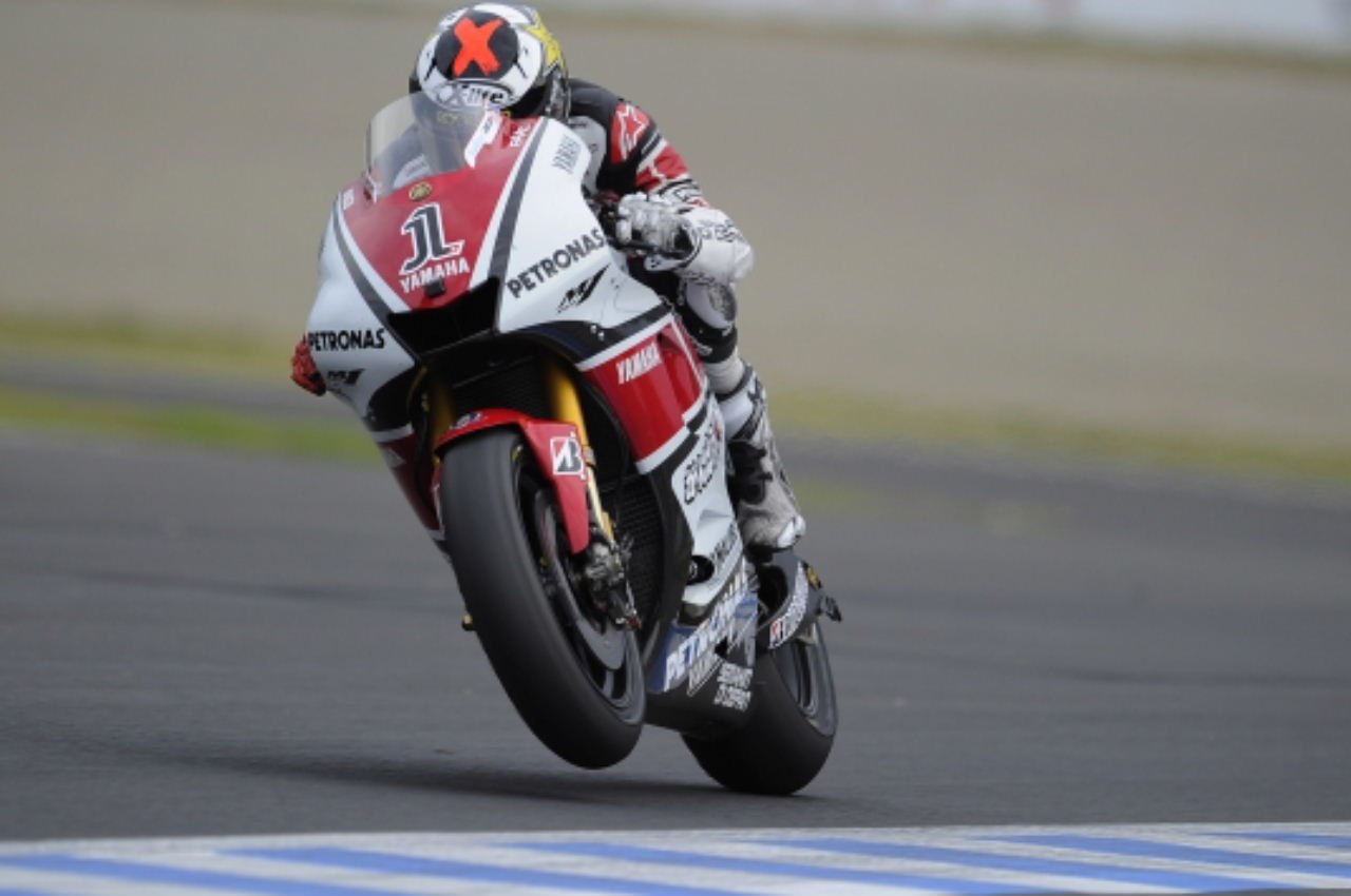 Jorge Lorenzo a por todas en territorio enemigo