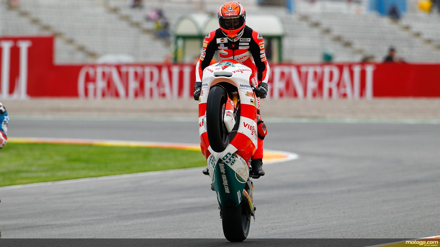 Bradl domina el FP3 de Moto2 en Valencia