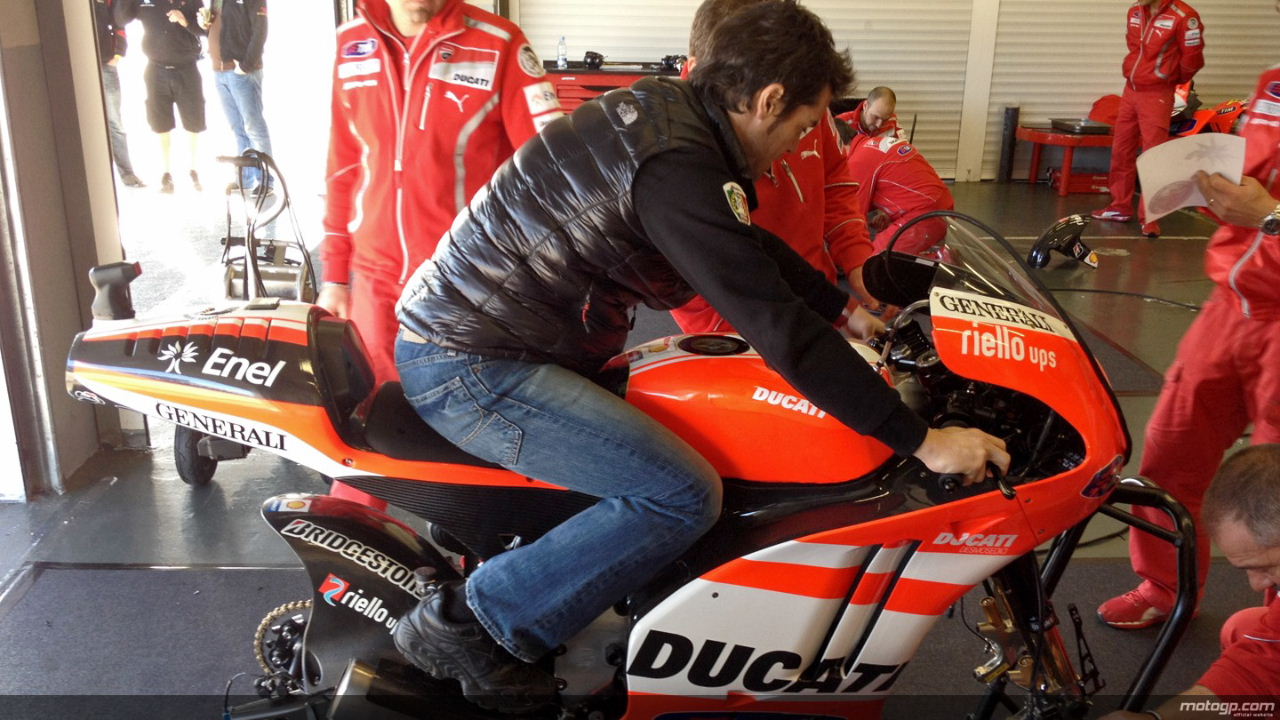 Fotos del test privado de Moto2, Ducati y CRT en Jerez
