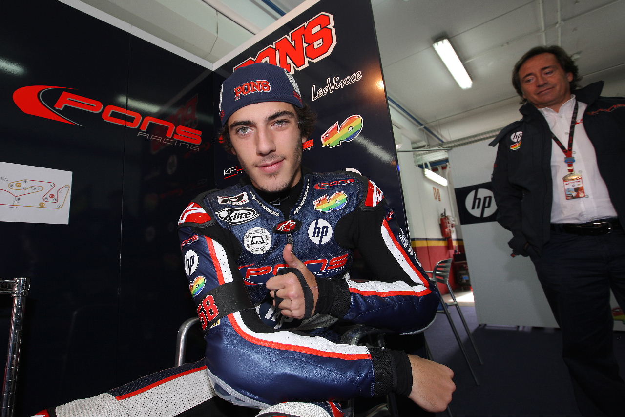 Axel Pons no participará en la carrera de Moto2 en Valencia
