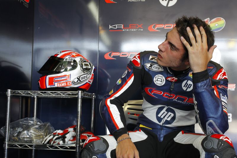 Axel Pons tiene el ok médico para Moto2 en Valencia