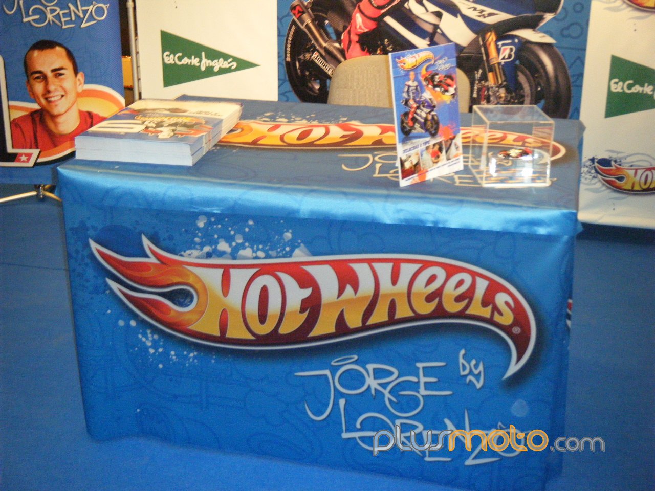 Jorge Lorenzo y su evento Hot Wheels en Barcelona