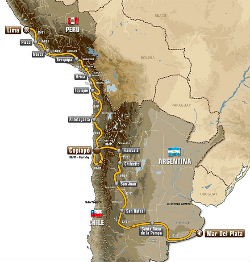 Hoy arranca el Dakar 2012 con la etapa 1