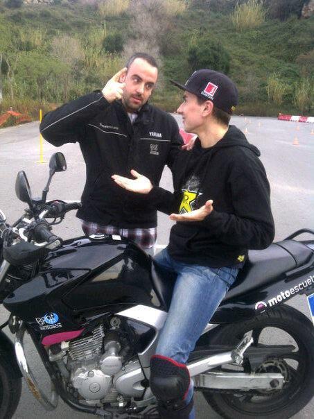 Jorge Lorenzo centrado en sus entrenos para MotoGP y en su carnet