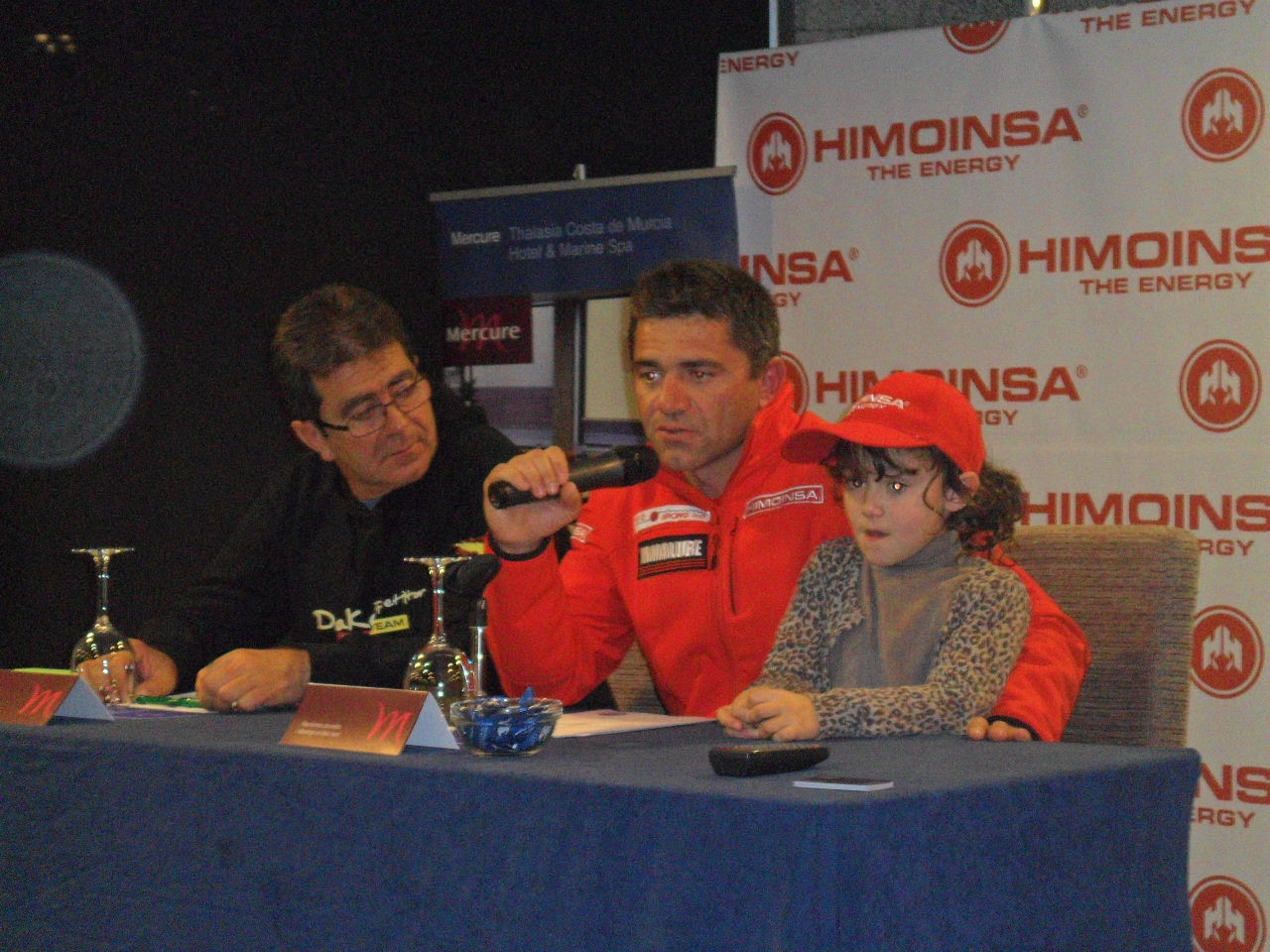 Miguel Puertas recibido a lo grande en Murcia tras el Dakar