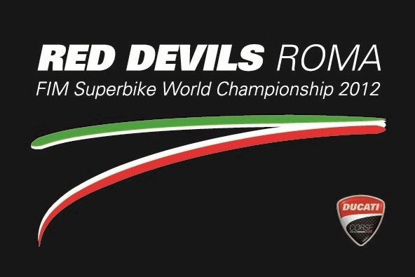 Red Devils Roma Team con Canepa para SBK 2012