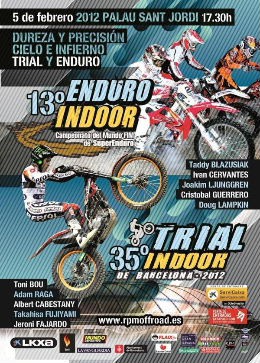 Consigue gratis tu entrada del Trial Enduro Indoor BCN 2012