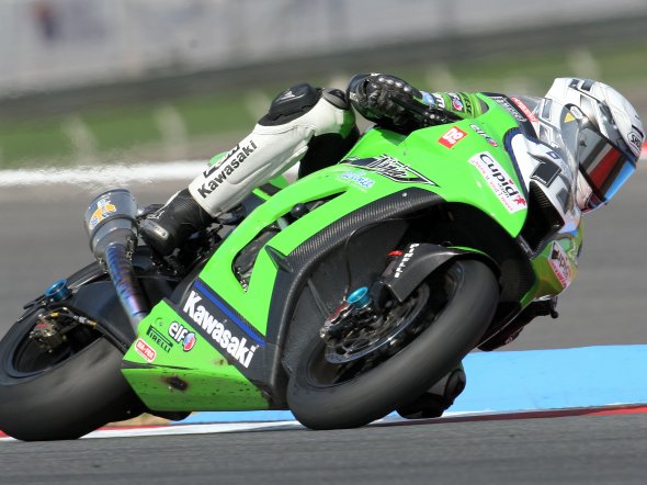 Lascorz y Sykes entrenarán en Almeria con sus Kawasaki SBK