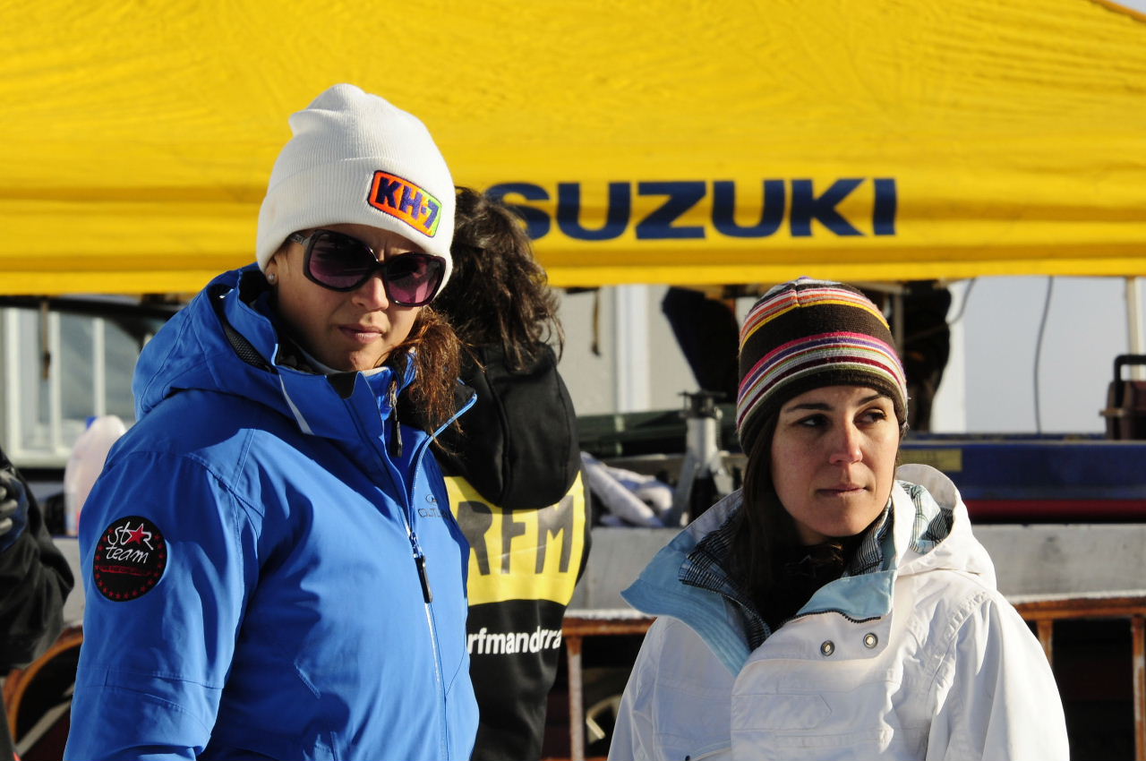 Laia Sanz y Marc Coma en el GSeries BPA en Grandvalira