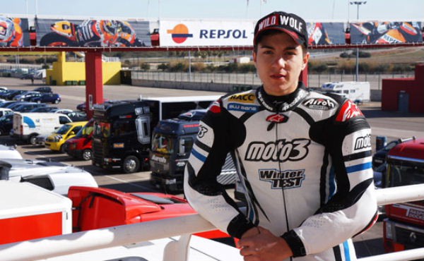 Maverick Viñales nuevo piloto Repsol para 2012 en Moto3