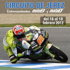 Moto2 y Moto3 de camino al Circuito de Jerez para el IRTA