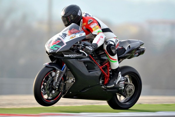 El Red Devils Ducati SBK se presenta en Vallelunga
