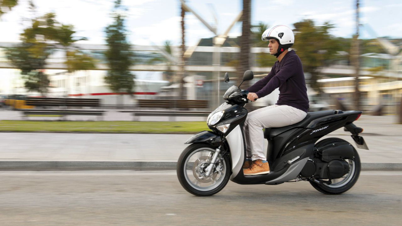 La Yamaha X-Enter 125, la scooter urbana más ágil