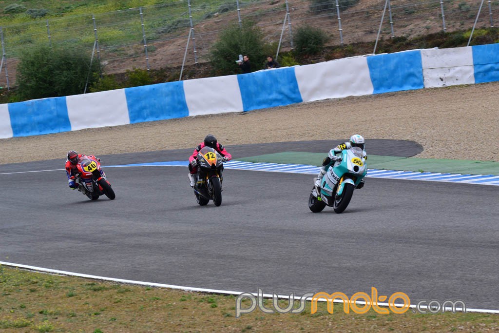Mahias, Syahrin y Ramos Moto2 CEV Jerez 2012