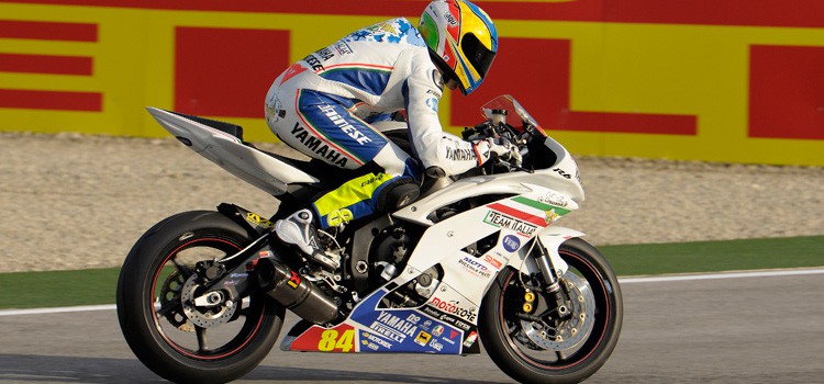 Russo gana la carrera de Superstock 600 en Imola con Calero 2º