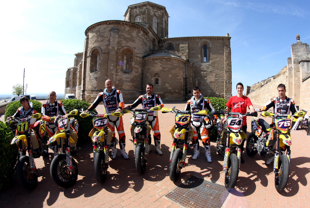 El Team Suzuki Grau Racing preparado para el Nacional de Supermotard
