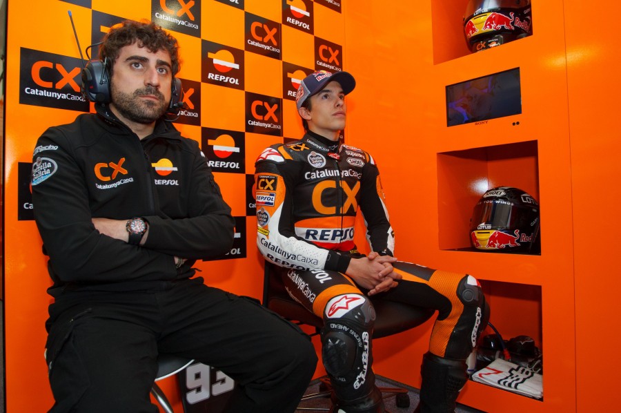 Los pilotos Repsol con buen ritmo en MotoGP, Moto2 y Moto3 en Estoril