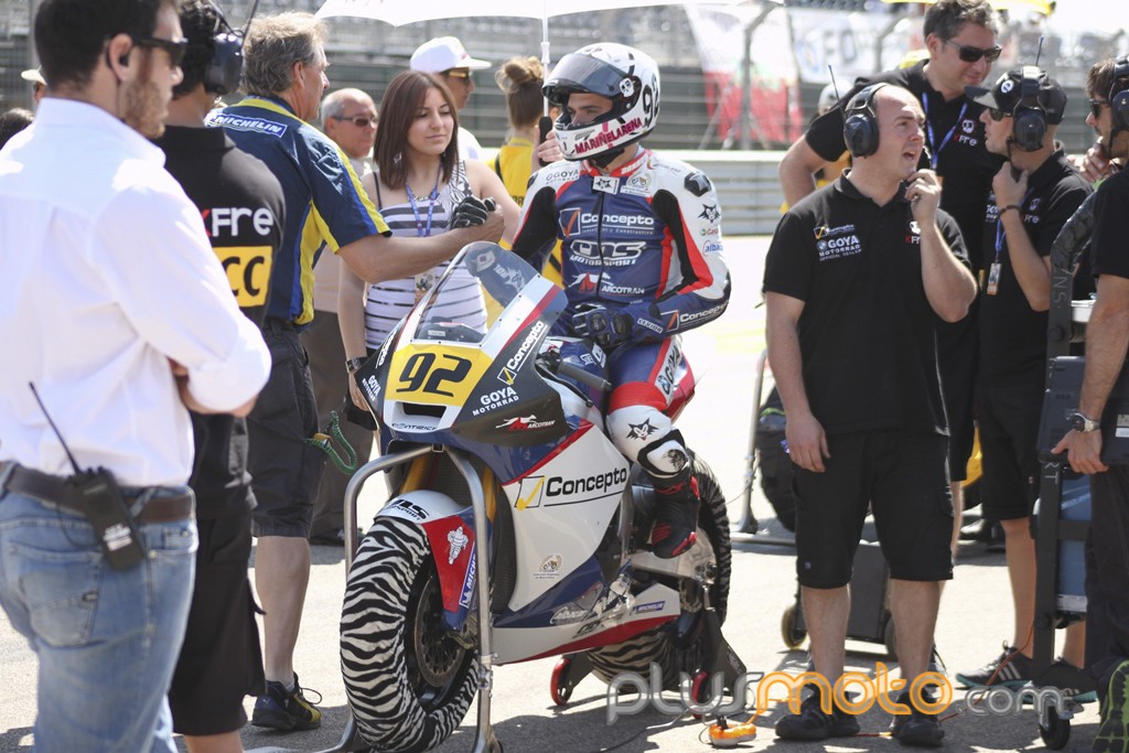 Jordi Torres vence Moto2 en el CEV de Motorland
