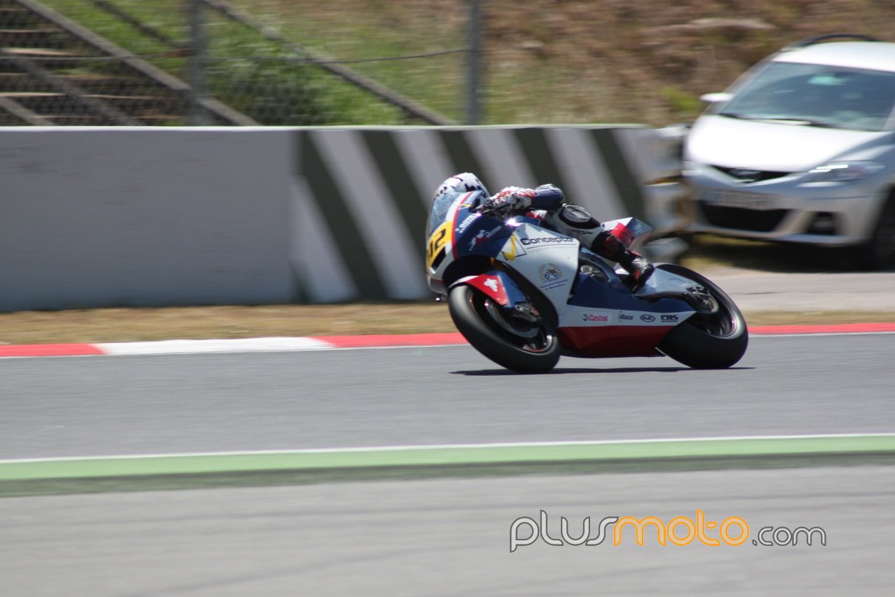 Jordi Torres marca la pole de Moto2 CEV en el Circuit de Catalunya